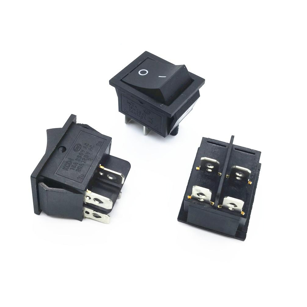 Interruptor rectangular con protección estanca para máquina espresso
